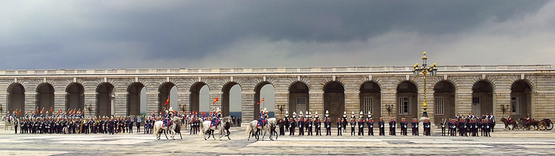 Cambio de guardia del Palacio Real