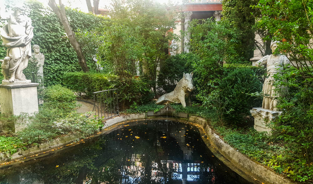 jardines del Museo Cerralbo